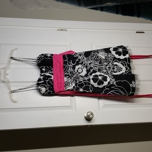 Pink, white and black dress by B. Smart. Size is 9/10